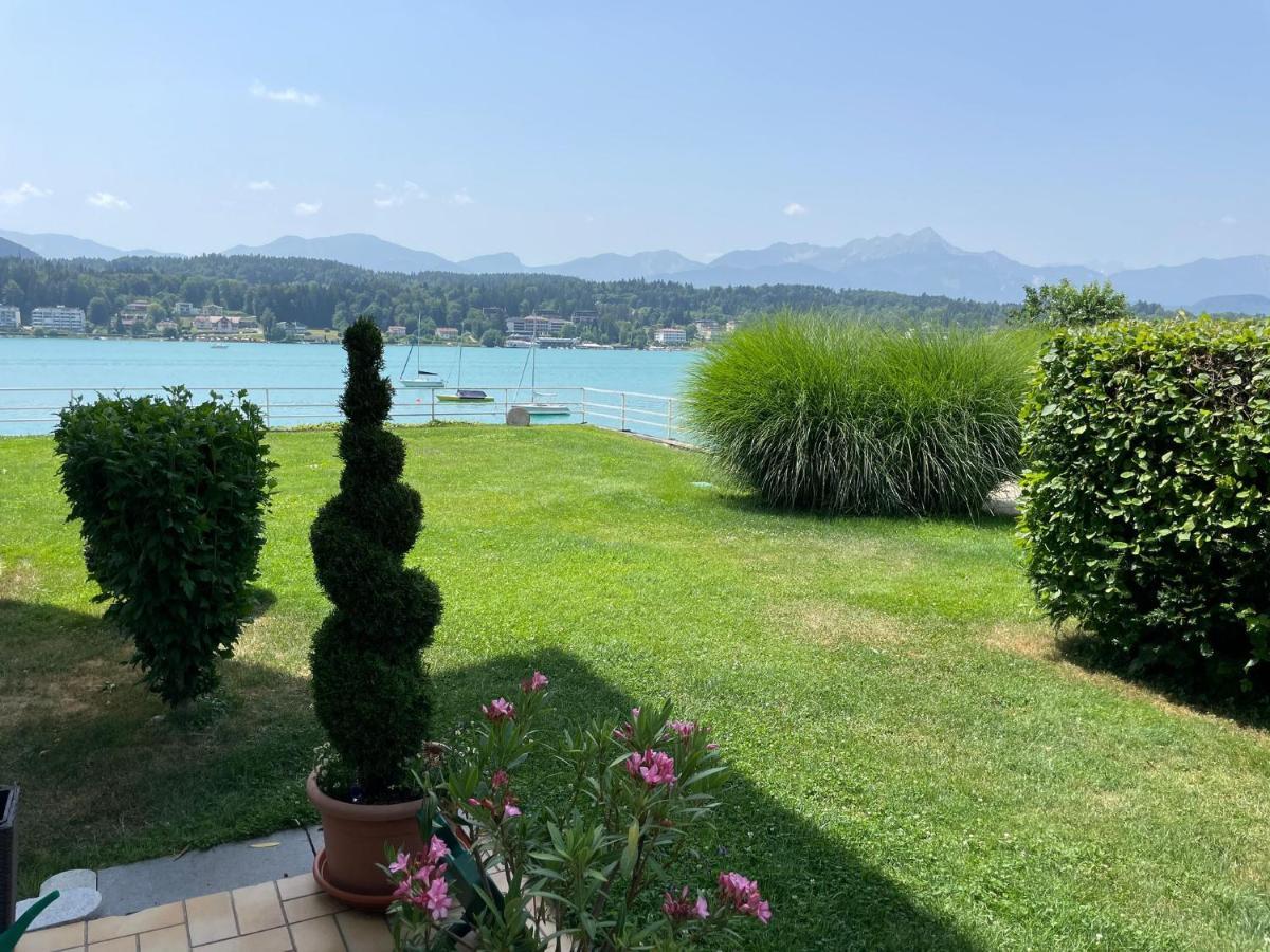 Ferienwohnung Velden Am See - 24 Holiday Mit Seezugang Velden am Wörthersee Eksteriør bilde