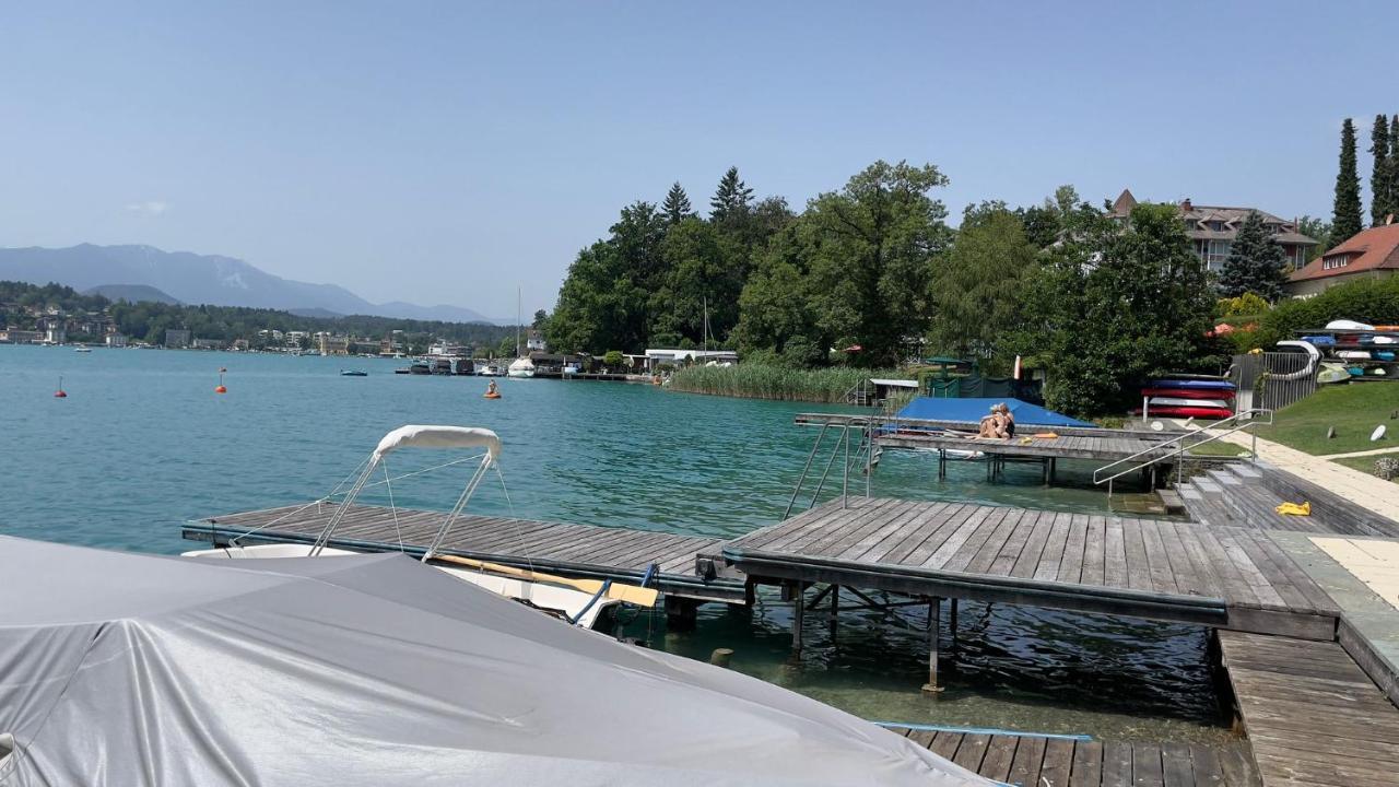 Ferienwohnung Velden Am See - 24 Holiday Mit Seezugang Velden am Wörthersee Eksteriør bilde